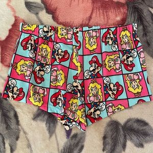 Super Mario Pajama Shorts
